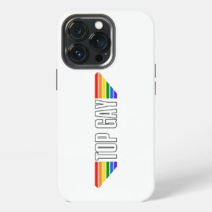 Gay Pride Top Gay Pride Rainbow Flag LGBT LGBTQ iPhone 13 Pro Case