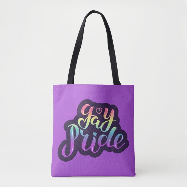 Gay Pride Tote Bag (Front)