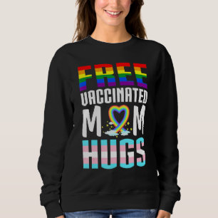 Gay Pride Vaccinated Lgbt Lesbian Lgbtq Proud Mum Sweatshirt