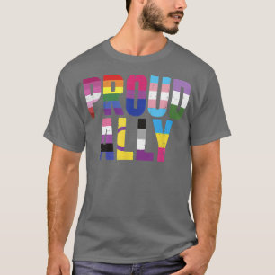 Gay Proud Ally LGBTQ Lesbian Biseual Trans Pan Que T-Shirt