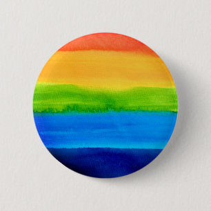 Gay Queer Rainbow 6 Cm Round Badge