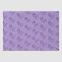 Gay Rainbow Stars Any Age Birthday and name purple