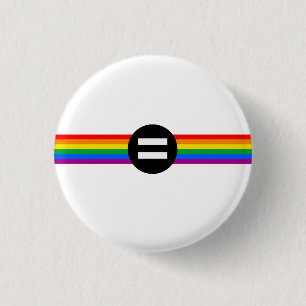 Gay Rights Flag 3 Cm Round Badge