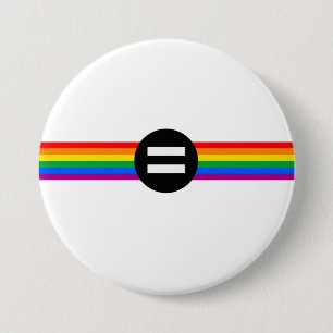 Gay Rights Flag 7.5 Cm Round Badge
