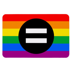 Gay Rights Flag Magnet