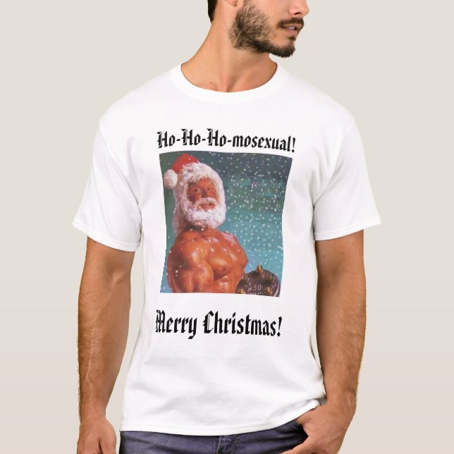 Gay Santa T-Shirt (Front)
