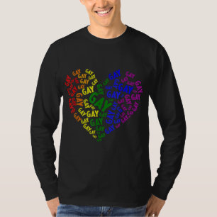 Gay Say Gay Say Love Stay Proud LGBTQ Gay Rights T-Shirt
