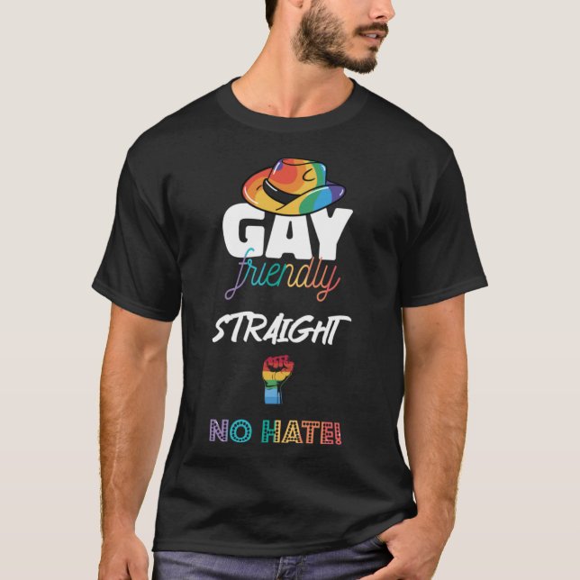 GAY Straigt LGBTQ self confidence Gay´s Trans Quee T-Shirt (Front)