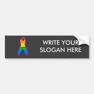 Gay Suicide Awareness Bumper Sticker