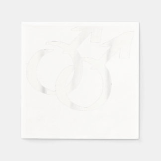 Gay symbols  napkin