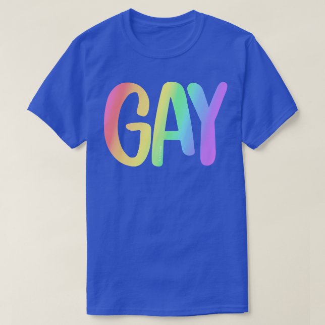 Gay T-Shirt (Design Front)