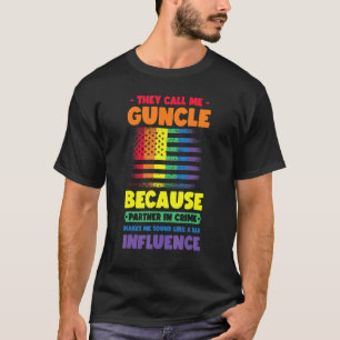 Gay Uncle Pride Guncle 14 T-Shirt