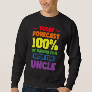 Gay Uncle Pride Guncle 9 Sweatshirt