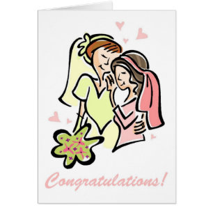 Gay Wedding Card for Women - very pretty!