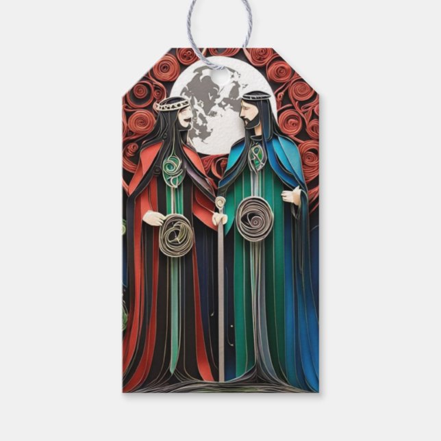 Gay Wedding Favor Gift Tags (Front)