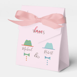 Gay Wedding Favour Bag Box