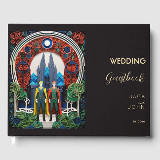 Gay Wedding Guest Book