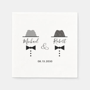 Gay Wedding Napkin