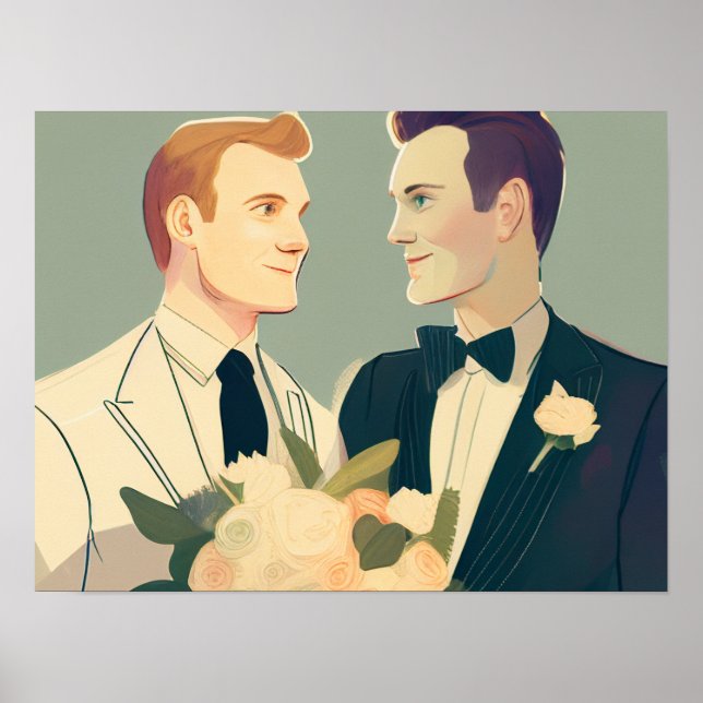 Gay Wedding Poster (Front)