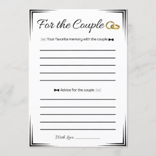 Gay Wedding Shower Game, For the couple  Invitation