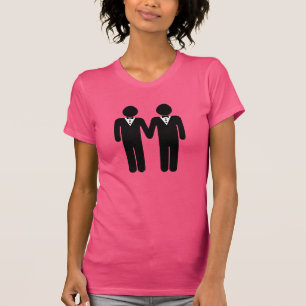 GAY WEDDING TOPPER MEN -.png T-Shirt