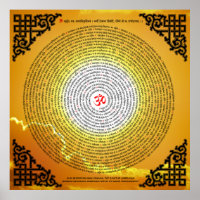 Gayatri Mantra 108 Times in a Spiral
