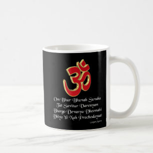 Gayatri mantra coffee mug