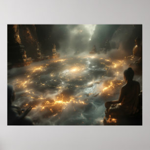 GAYATRI - MANTRA - OM POSTER