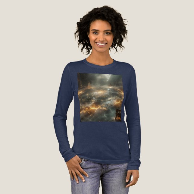 GAYATRI - MANTRA - OM Tri-Blend SHIRT (Full Front)