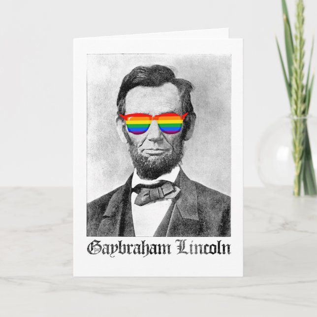 GAYBRAHAM LINCOLN CARD (Front)