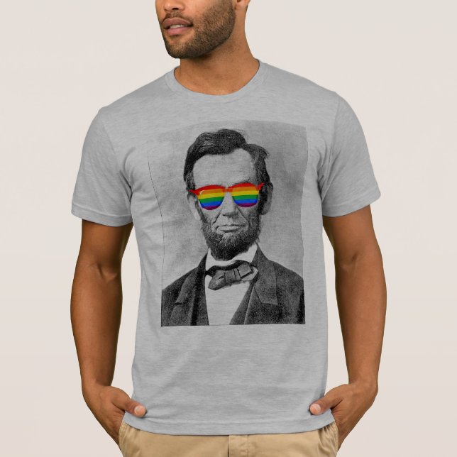 Gaybraham Lincoln T-Shirt (Front)