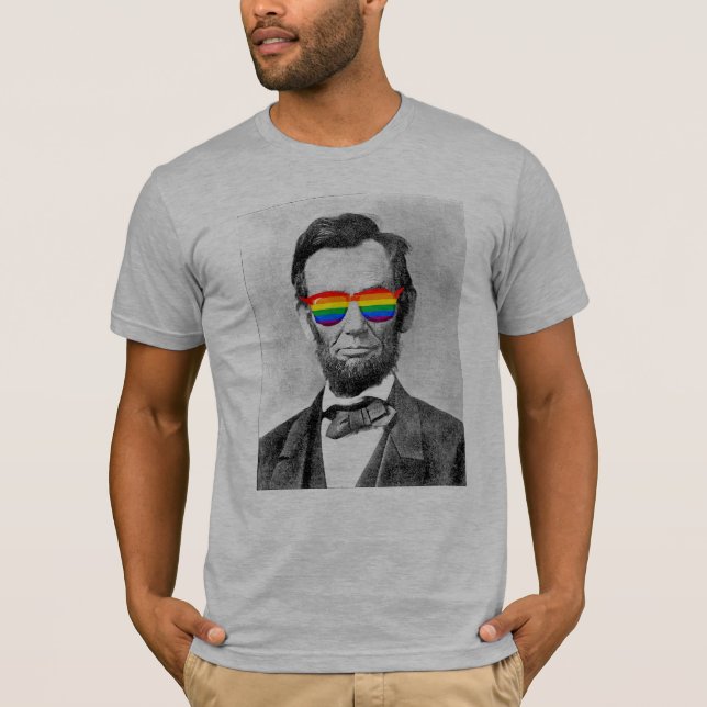 Gaybraham Lincoln T-Shirt (Front)