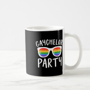 Gaychelor Party Lgbtq Gay Lesbian Pride Bachelor E Coffee Mug