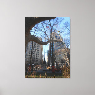 “Gaye Elise Beda”, “New York City, NYC” Canvas Print