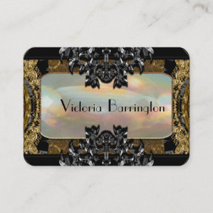 Gayla Goth Gold Business Card