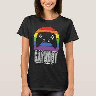 Gaymboy gay boys are gaymer and like to play video T-Shirt