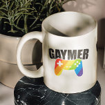 Gaymer Cool LGBT Mug<br><div class="desc">Gaymer Cool LGBT Mug - For our LGBT community, finally the perfect mug for hard core “gaymers” is here. With some fancy word play the word “gaymer” presented in gay pride colours to help celebrate love and acceptance for all. This fantastic mug is a real game changer. Also a wonderful...</div>