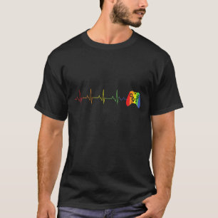 Gaymer Gamer Gay Pride Lgbt Matching Video Game Ga T-Shirt