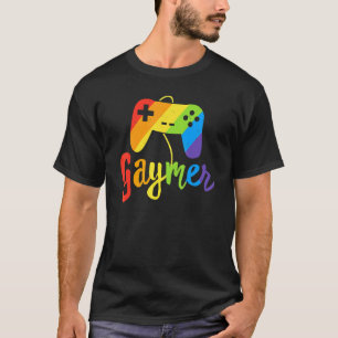 Gaymer Lgbtq Gay Pride Month Gamer Gaming T-Shirt