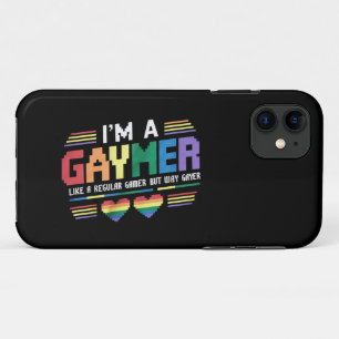 Gaymer Like A Regular Gamer But Way Gayer Gamer Case-Mate iPhone Case