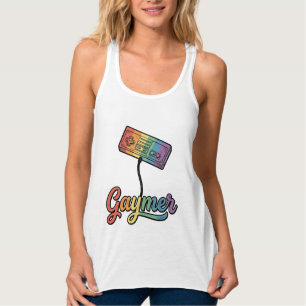 Gaymer Rainbow Gamer Vector Shirt Design_1