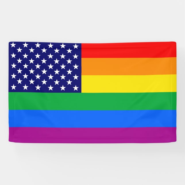 Gaymerican Pride Banner (Horizontal)
