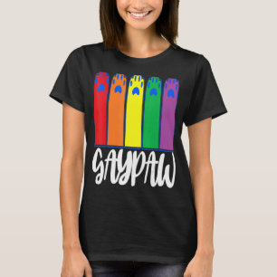 Gaypaw animals also like variety and love love T-Shirt