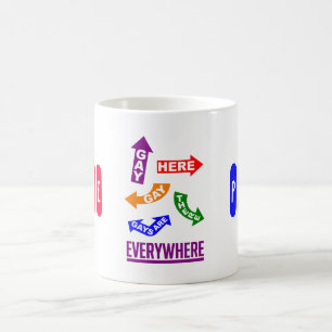 Gays Everywhere mug