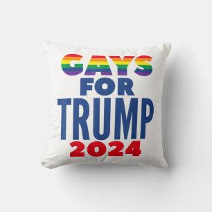 Gays For Trump 2024 Election Cushion