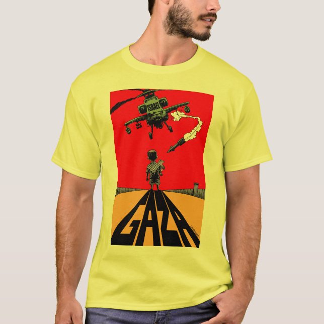 gaza helicopter T-Shirt (Front)