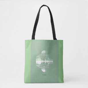 Gaza Palestine Islamic Medium Tote Bag.