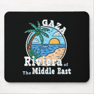 Gaza Strip Riviera Of The Middle East Trump Mouse Pad