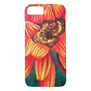 Gazania desert flower art by Sacha Grossel iPhone 8/7 Case