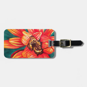 Gazania desert flower art by Sacha Grossel Luggage Tag